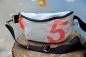 Preview: Segeltuch Bauchtasche mit oranger 5